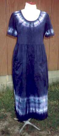 Blue Dress with pockets